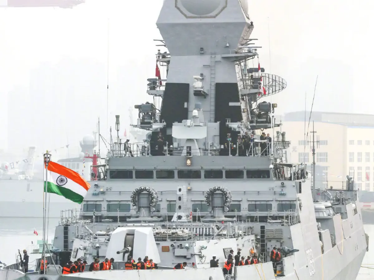 Radar Absorbent Material Installed on INS CHENNAI