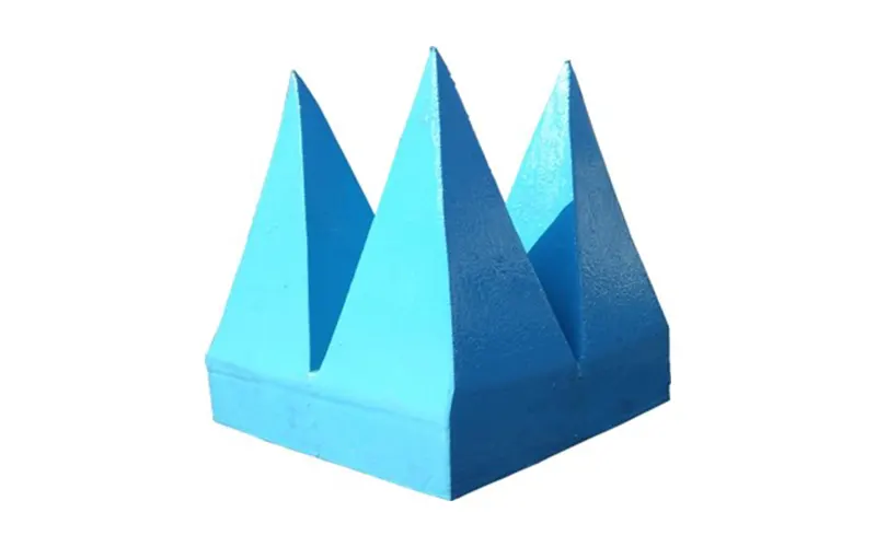 Plastic Coated Pyramidal Absorber